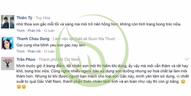 Son gấc C'Choi, son dưỡng thiên nhiên, làm hồng môi tự nhiên, chống khô nứt, dưỡng ẩm, 100% an toàn cho trẻ em & mẹ bầu