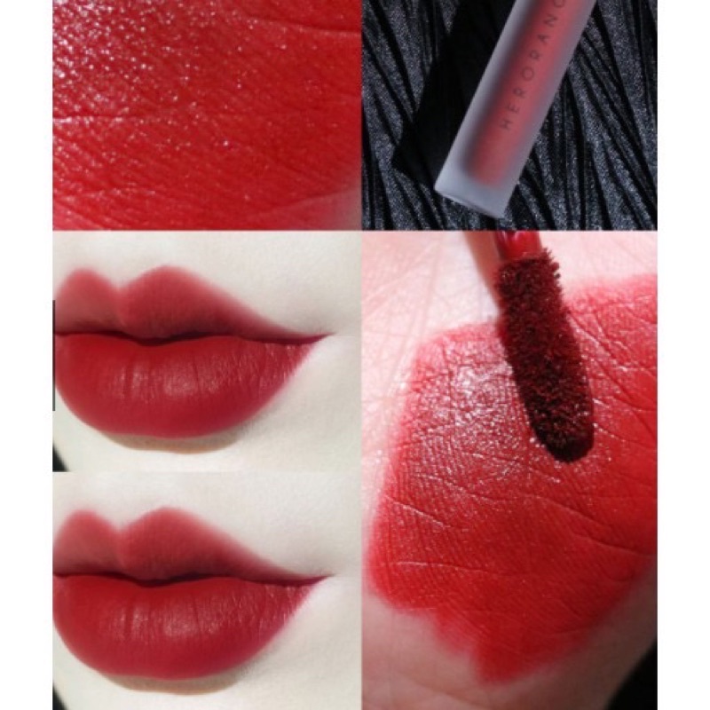 Set 3 Cây Son Kem Lì Herorange Fluffy Lip Glaze