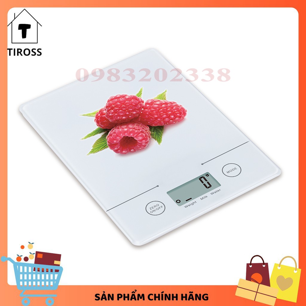 [Tỉoss113] Cân nhà bếp điện tử Tiross TS1301