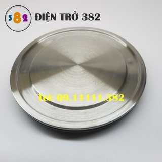 Mâm nhiệt nồi phở đường kính 180mm, đĩa nhiệt nồi phở inox 304 hàng tốt.