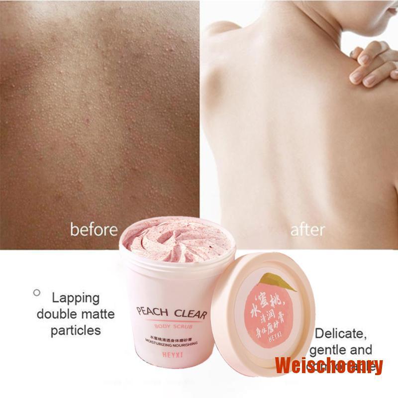 WEIRY Niacinamide Whitening Body Scrub Cream Moisturizing Skin Exfoliating Whole