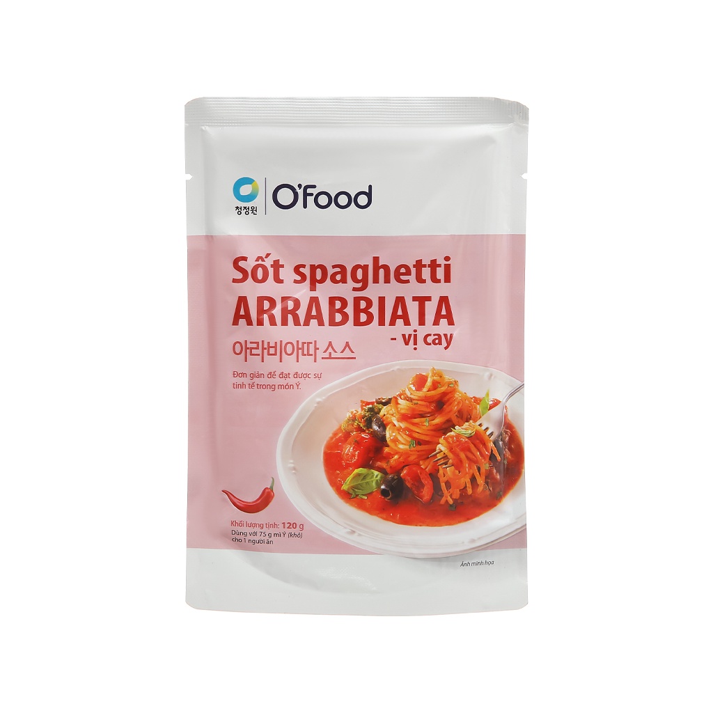 Sốt spaghetti o'food gói 120g