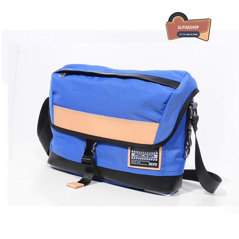 Túi Đeo Chéo Unisex Nam Nữ Canvas MACKAR - Chống Nước, Thời Trang, Không Gian Sử Dụng Lớn