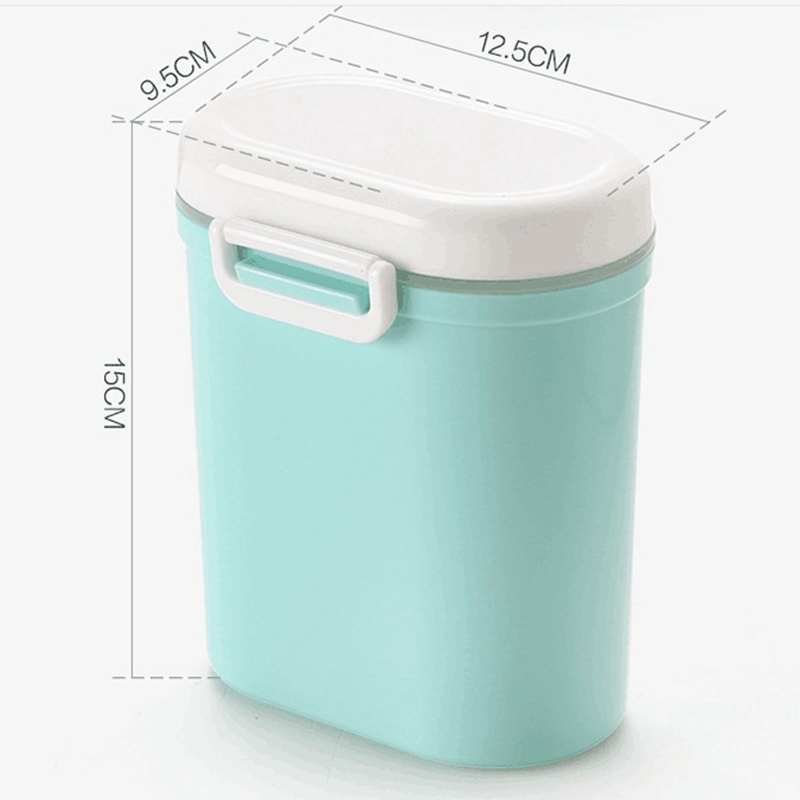 Hộp đựng sữa bột 400g kín khí gọn nhẹ
