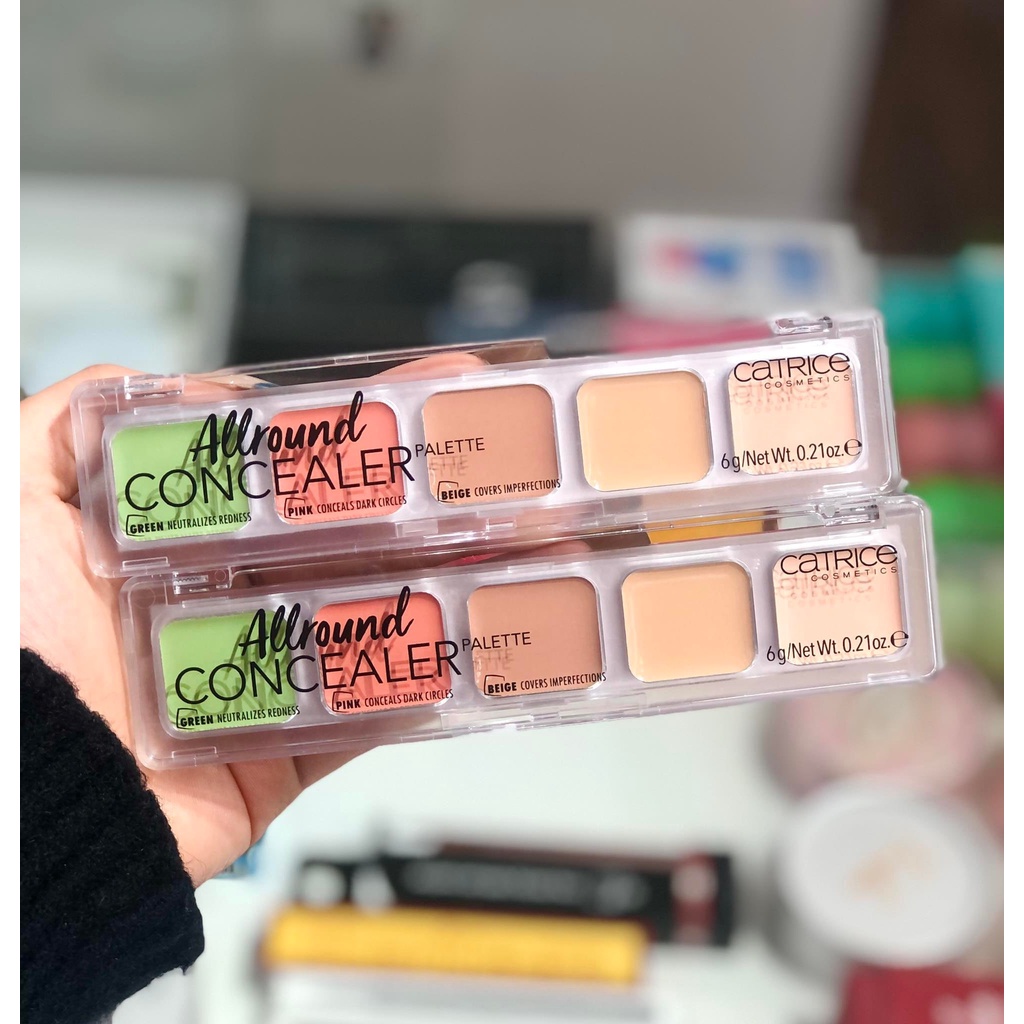 Kem Che Khuyết Điểm 5 Ô Đa Năng Catrice AllRound Concealer Palette 6g