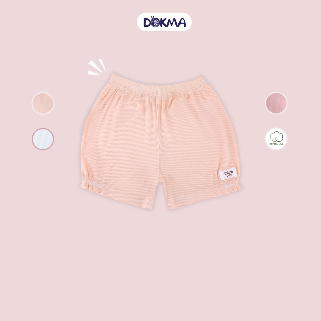 DB1019Q Quần cộc Bé gái Dokma (9-36M)