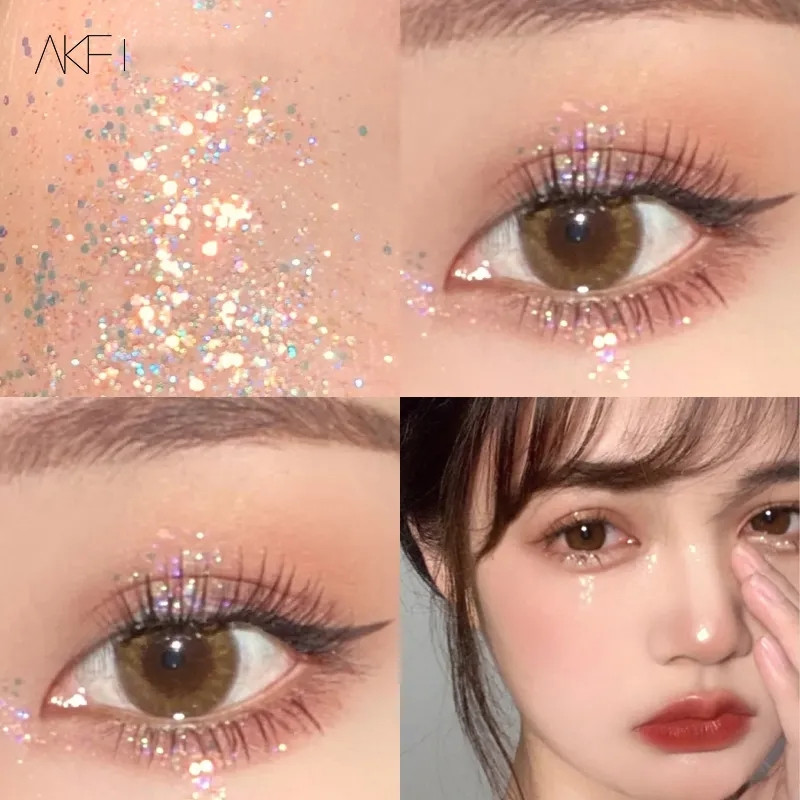 (Hàng Mới Về) Phấn Mắt Dạng Lỏng Bob Ánh Ngọc Trai Lấp Lánh Chống Thấm Nước Chất Lượng Cao