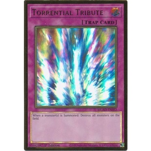 Thẻ bài Yugioh - TCG - Torrential Tribute / MGED-EN052'