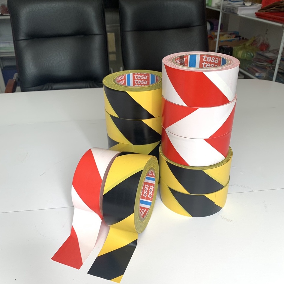 Băng Keo Dán Nền,Dán Sàn Cảnh Báo . Rộng 4,8Cm x 18M ,33M ,45M Dày