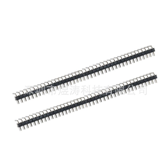 Lược đực cong jump đực cong đơn 2.54mm chiều dài kim 3mm