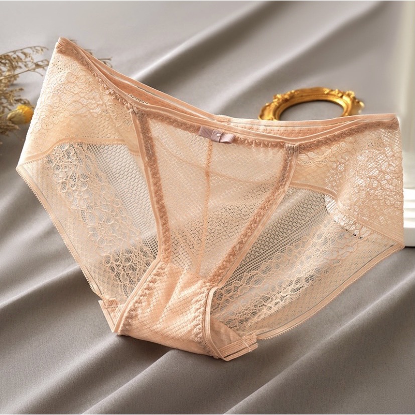 QUẦN LÓT REN LƯỚI XỊN, QUẦN CHIP KHÔNG LỘ VIỀN NGAN HOUSE- CHUYEN DO LOT FLQ99 🌵