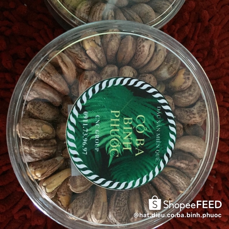 Hạt điều rang muối lụa Bình Phước loại 1: 500gram