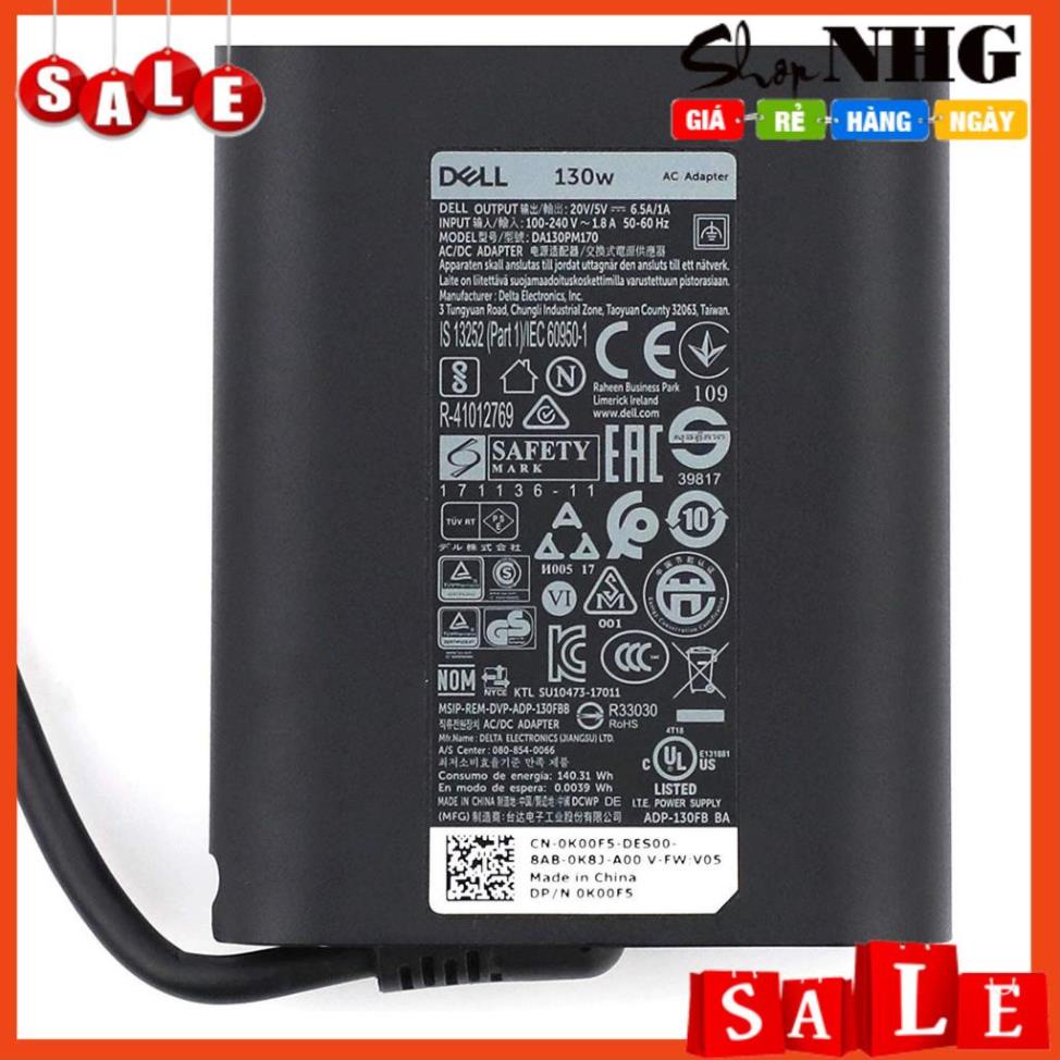 ⚡ Sạc Dell 130W USB Type C 1A / 6.5A.