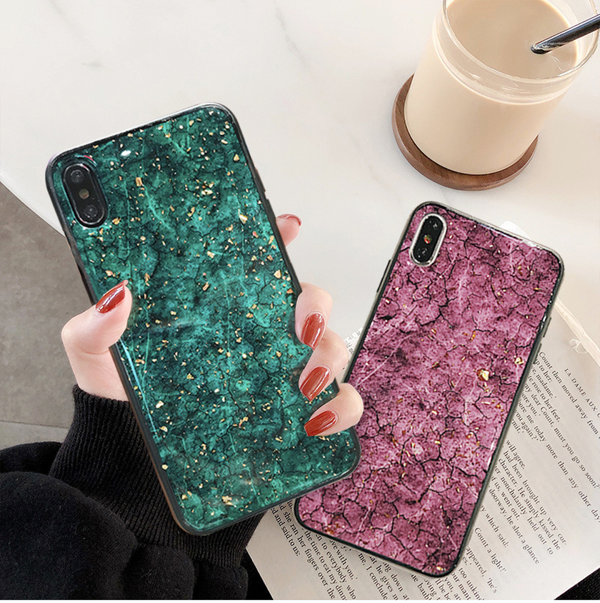 👏Ready Stock🎀 Ốp điện thoại mềm họa tiết đá cẩm thạch cho Samsung Galaxy J7 J5 J2 Prime on7 J6 J8 2018 J710 J3 J5 Pro