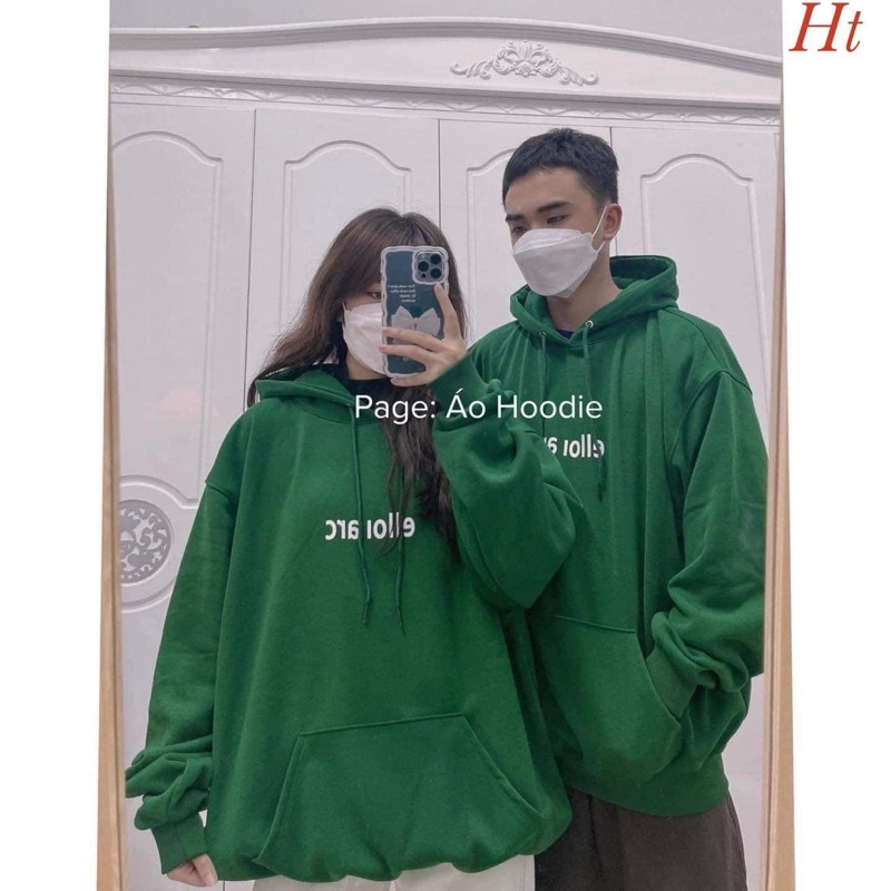Áo hoodie nỉ cotton ELLON HT12