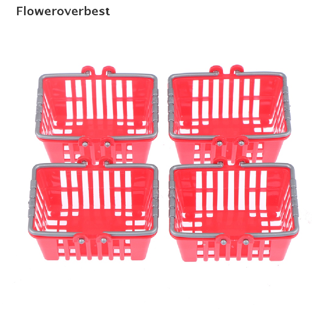 Giỏ mua sắm mini kiểu dáng ngộ nghĩnh cho nhà búp bê