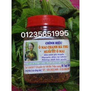 Muối Ô mai bà Thu Chuẩn Chính hiệu