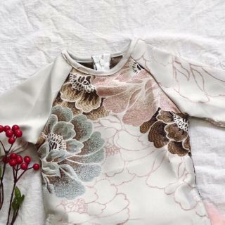 SET ÁO DÀI GẤM BÉ GÁI