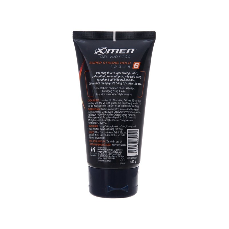 GEL VUỐT TÓC XMEN 150g
