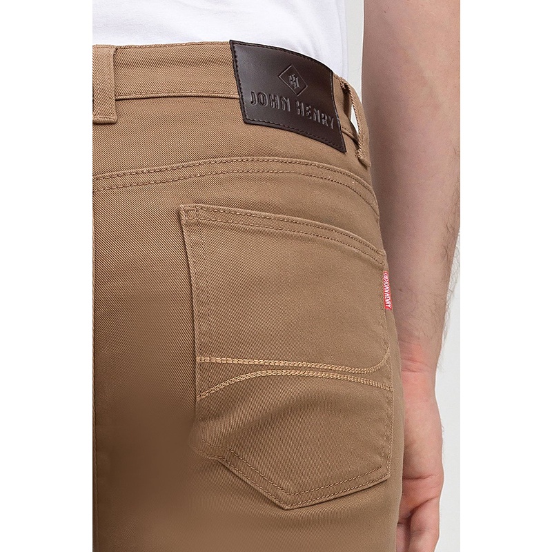 Quần khaki jeans form ôm , thời thượng, chất liệu cao cấp John Henry - KP22SS04-JN
