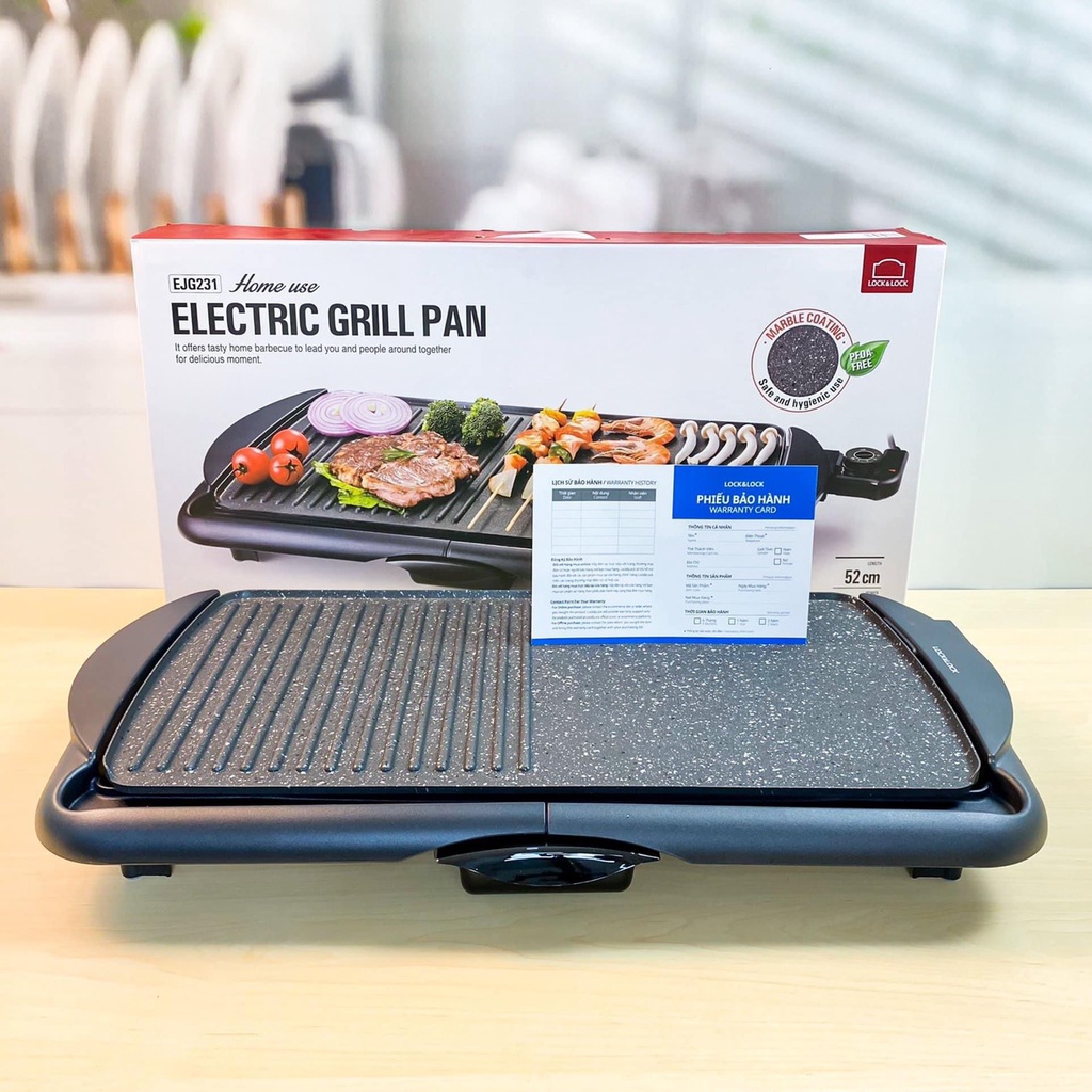 [Chính hãng] Bếp Nướng Điện Lock&Lock Electric Grill EJG231