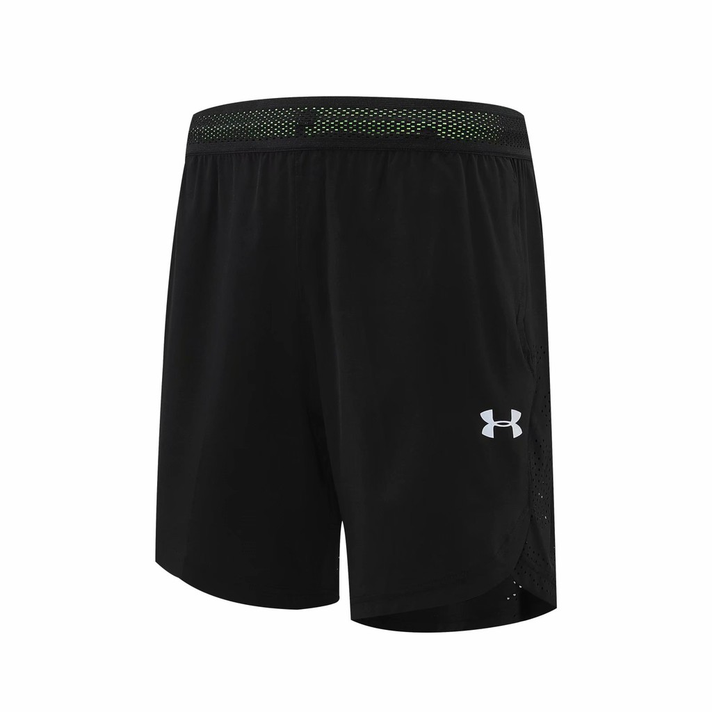 Under Armour UA Quần đùi thể thao nam dệt kim, nhanh khô, thoáng khí, nhẹ và thoải mái