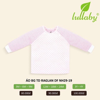 Áo cotton Raglan 2 lớp Lullaby