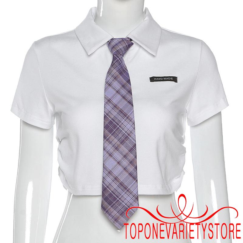 Áo Sơ Mi Lửng Tay Ngắn Thời Trang Dành Cho Nữ | BigBuy360 - bigbuy360.vn