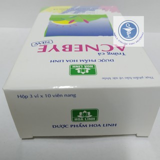 Trứng cá Acnebye new Hộp 30 Viên
