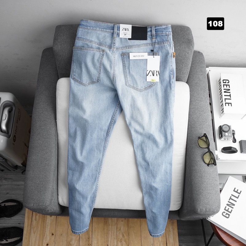 Quần Jean Nam VNXK cao cấp - ống ôm - 03 màu- Quần bò co giãn | BigBuy360 - bigbuy360.vn