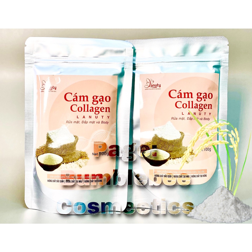 Bột Cám Gạo Collagen