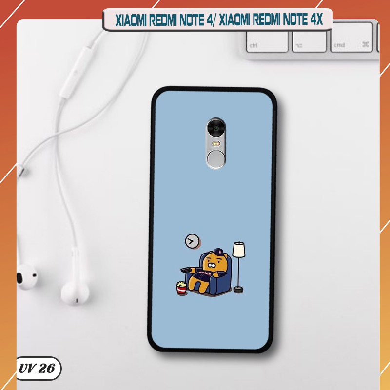 Ốp lưng Xiaomi Redmi Note 4X -lưng nhám , ngộ nghĩnh