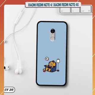 Ốp lưng Xiaomi Redmi Note 4X -lưng nhám , ngộ nghĩnh