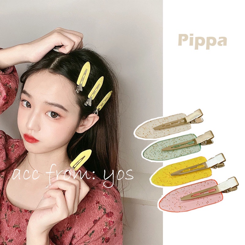 Set 4 kẹp tóc cố định tóc khi tạo kiểu tóc mái cực HOT