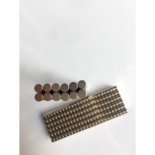 Nam Châm Trắng 6x5mm ( Từ Tính Hút Cực Mạnh ), Nam Châm Đất Hiếm NdFeB