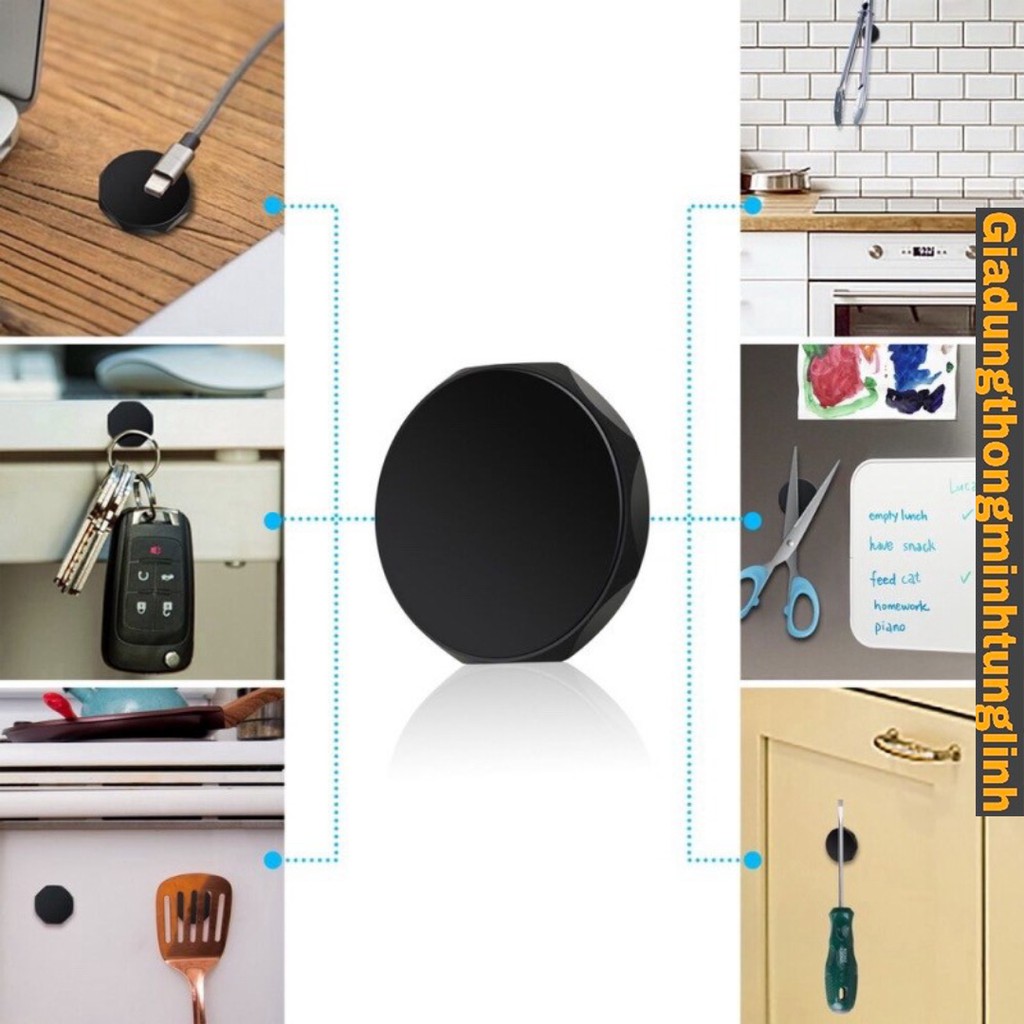 Giá đỡ Hít Nam Châm Đa Năng Cho Ô Tô Xe Hơi🏈️𝑭𝑹𝑬𝑬𝑺𝑯𝑰𝑷🏈miếng đỡ từ tính có thể sử dụng cho chìa khóa, các vật dụng nhỏ | BigBuy360 - bigbuy360.vn