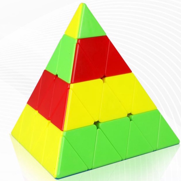 Rubik QiYi Master Pyraminx 4x4 Promotion - Rubic Biến Thể Tam Giác 4 Tầng