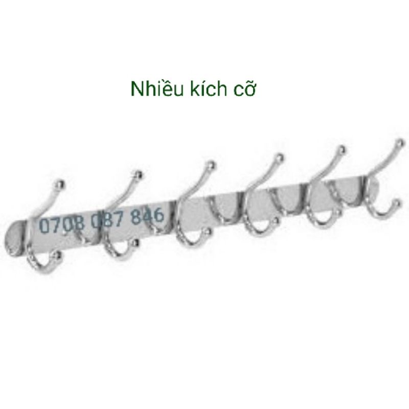 Móc treo quần áo cao cấp INOX 304 - Thanh treo đồ nhà tắm - Mã: SP015