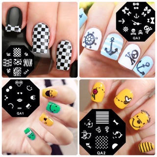Bảng in móng stamping nail QA7,8,9,10,11,12