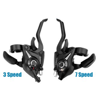 Bộ Tay Thắng Trái / Phải Shimano EF51-7 3x7 21 Tốc Độ Cho Xe Đạp MTB