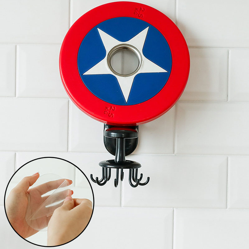 Giá HOUSEEKER Treo Dụng Cụ Nhà Bếp Xoay 8 Móc Xoay 360 Độ Tiện Lợi