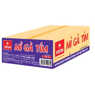 Thùng 30 Mì Gà Tím VIFON (75g/Gói)