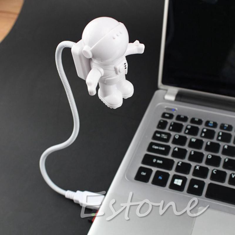 đèn USB Linh Hoạt Spaceman Phi Hành Gia Đêm Bóng Đèn LED siêu sáng cho Laptop Đọc Sách, Trắng tp hồ chí minh