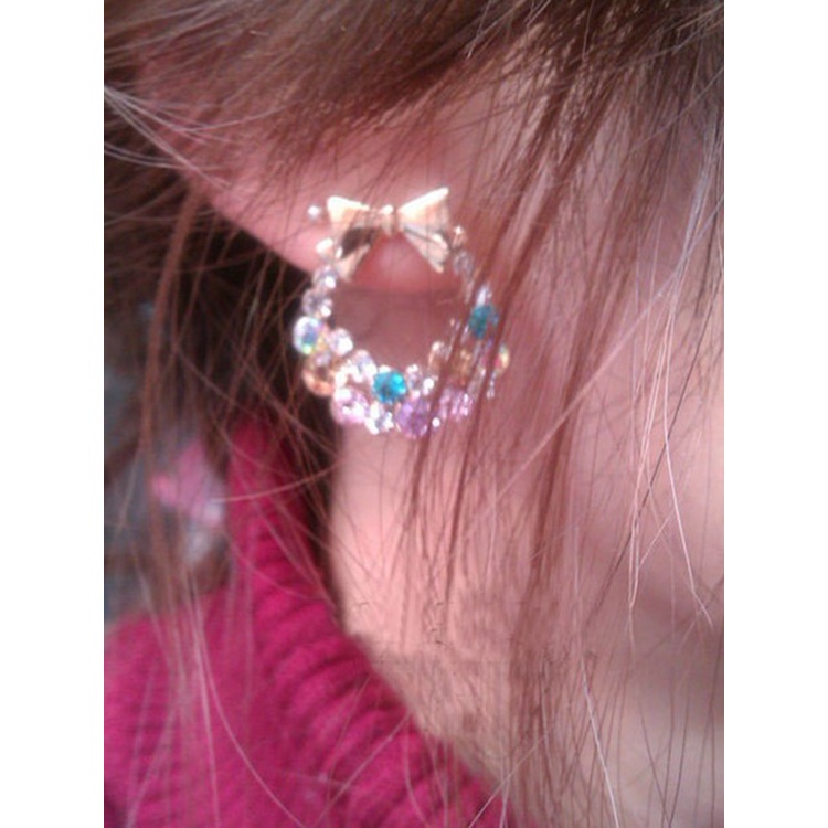 1 Đôi Bông Tai Đính Đá Thời Trang JP6