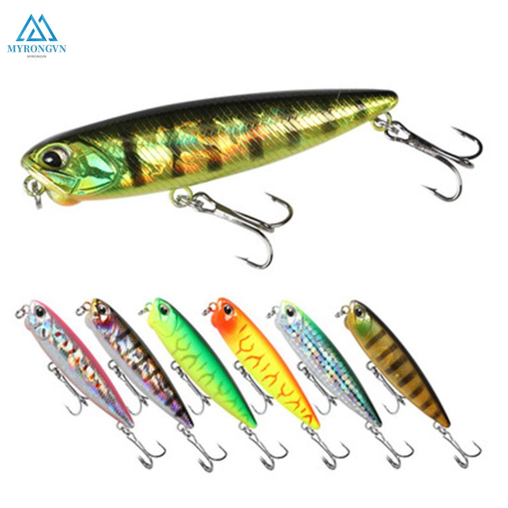 Mồi câu cá giả 65mm/100mm 5.5g/14.3g nhiều màu sắc tiện dụng