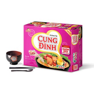 THÙNG MÌ CUNG ĐÌNH 30 Gói Vị Sườn Heo