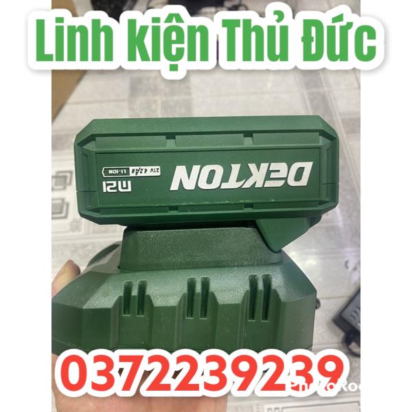 Xạc pin dekton 21v -4ah siêu nhanh