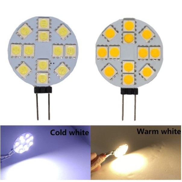 (G4-6-9-12-24led) 1 bóng đèn led G4 12v