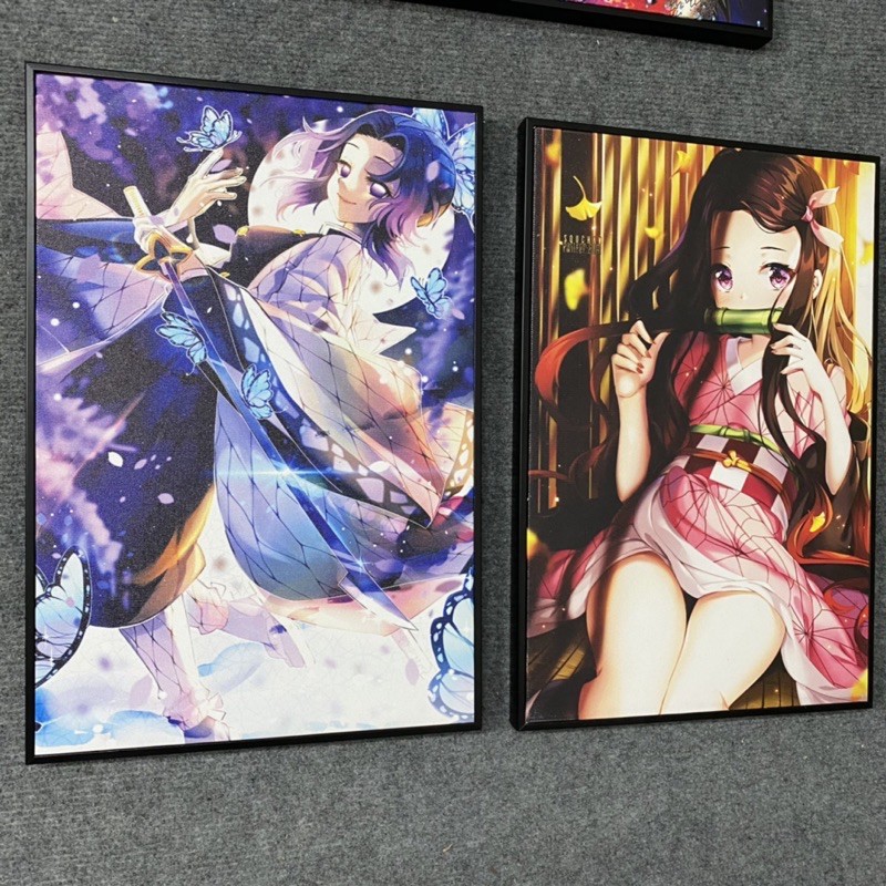 Tranh Kimetsu No Yaiba Nezuko Trang Trí