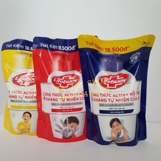 Nước Rửa Tay Lifebuoy Giúp Sạch Khuẩn, Bảo Vệ Khỏi 99.9% Vi Khuẩn Gây Bệnh Túi 400G